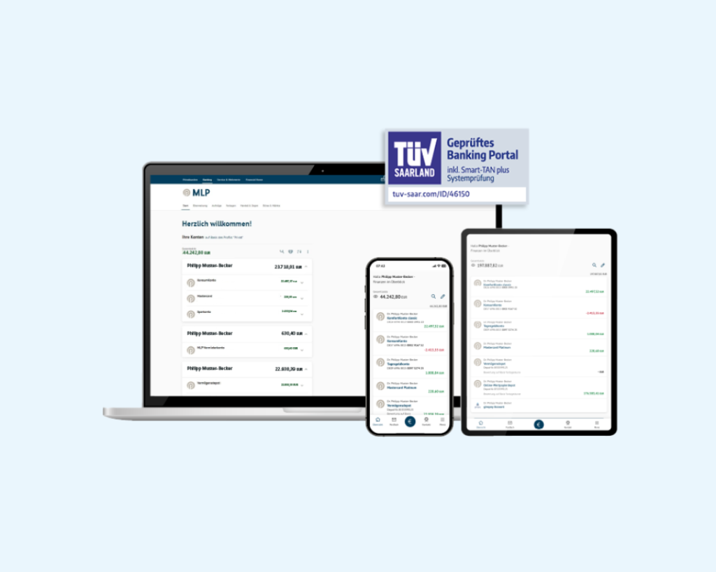 MLP Banking – Bankgeschäfte einfach gemacht